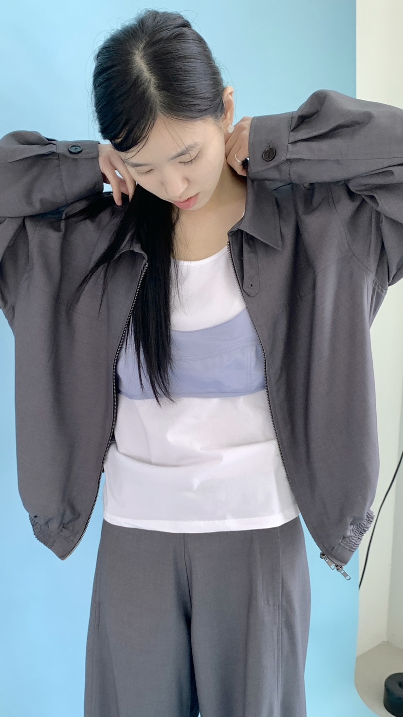 OVER RICH韓國直郵女士新款26春夏休閑熱賣職業人氣夾克OVER RICH夾克