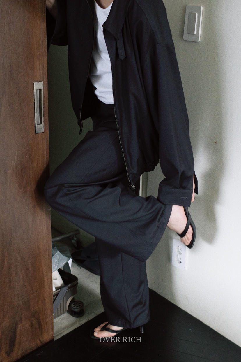 OVER RICH韓國直郵女士新款26春夏休閑熱賣職業人氣夾克OVER RICH夾克