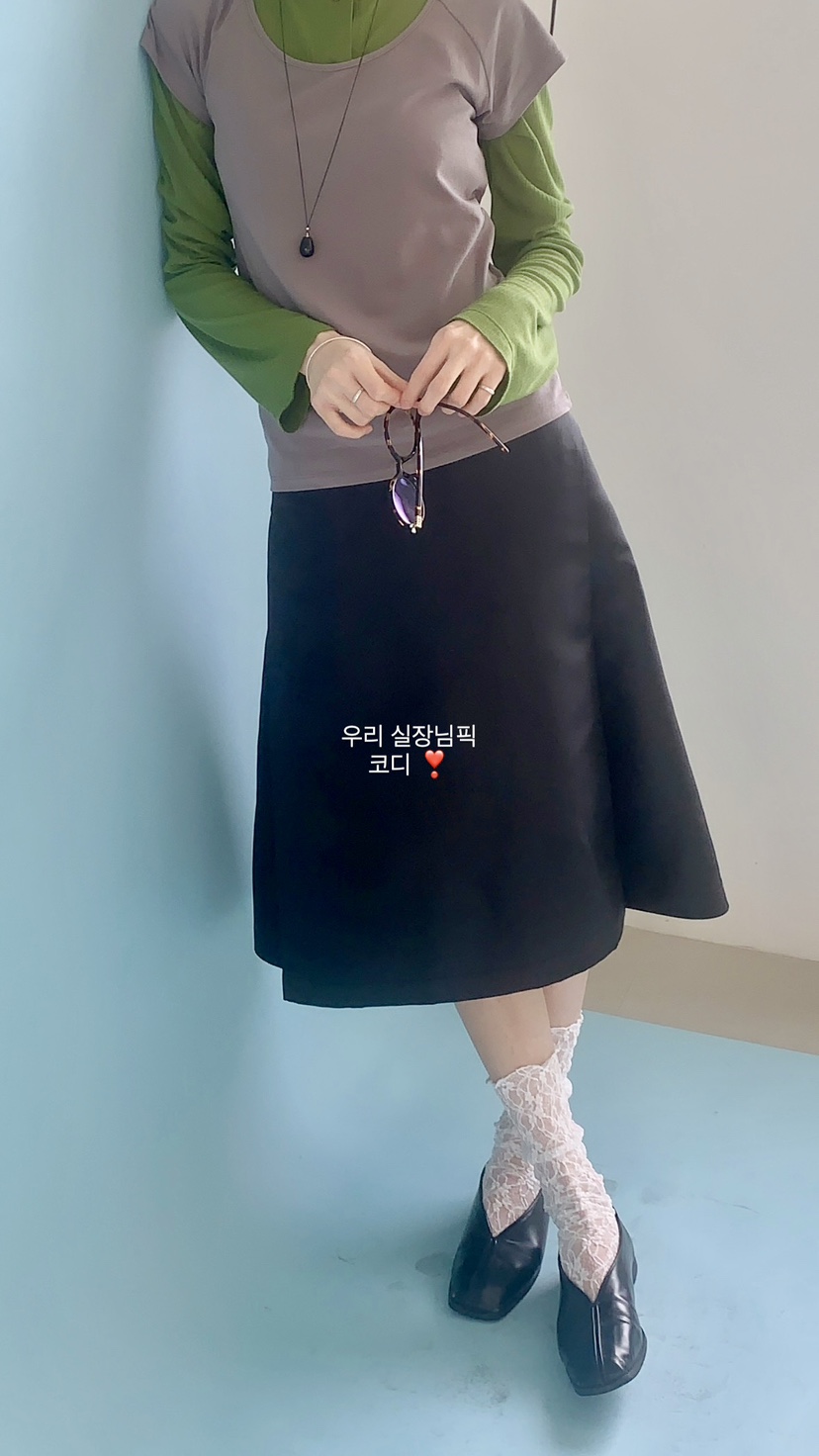 OVER RICH韓國直郵女士新品26春夏真品推薦半身裙中短裙OVER RICH半身裙/中短裙