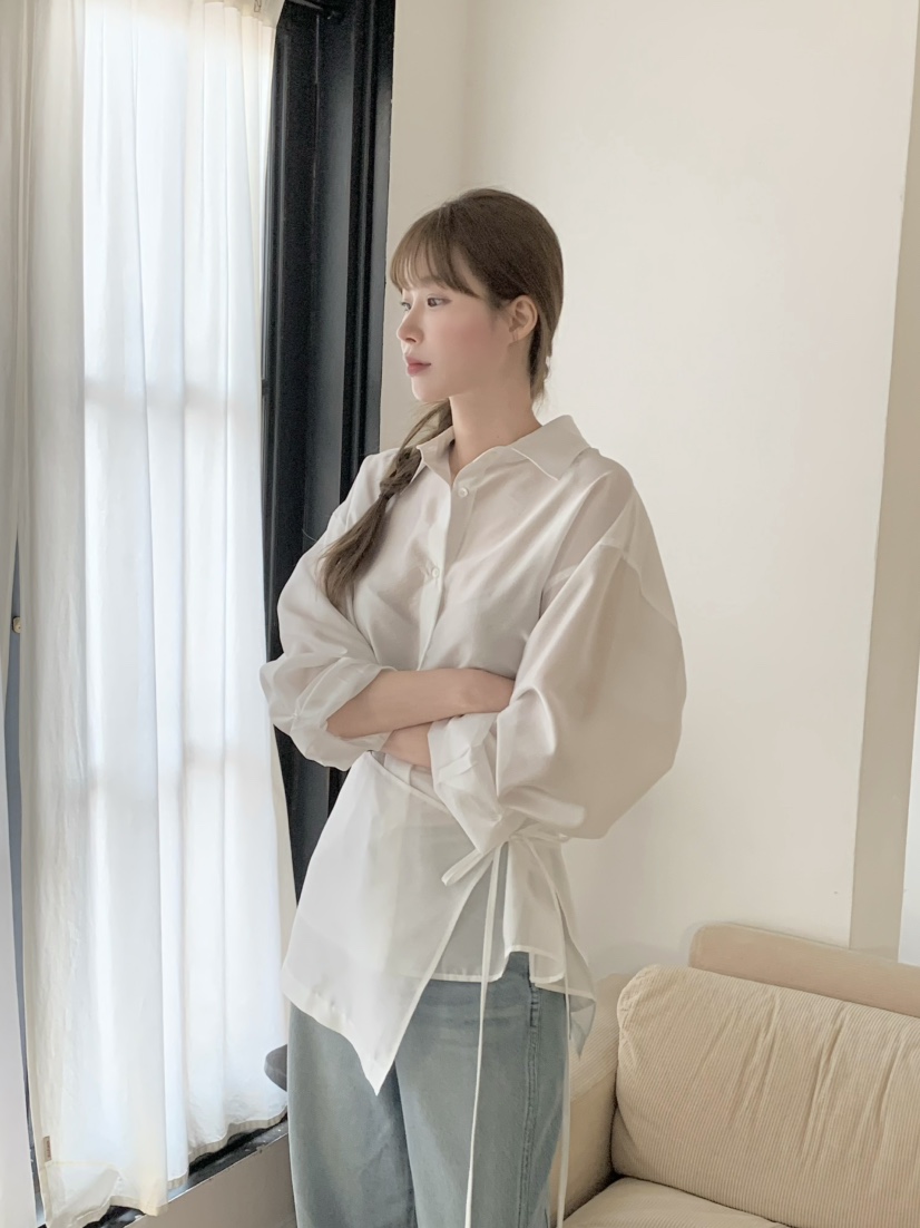 LEGACY東大門實拍女士新品時尚職業推薦休閑襯衫蕾絲衫寬松LEGACY襯衫/蕾絲衫