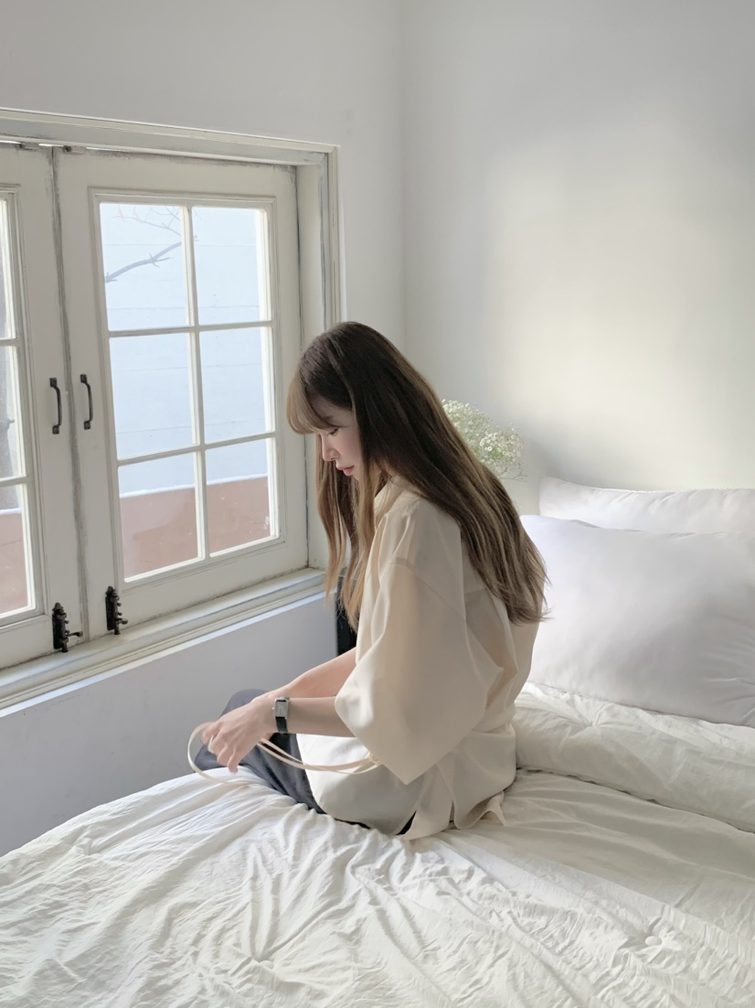 LEGACY東大門實拍女士新品時尚職業推薦休閑襯衫蕾絲衫寬松LEGACY襯衫/蕾絲衫