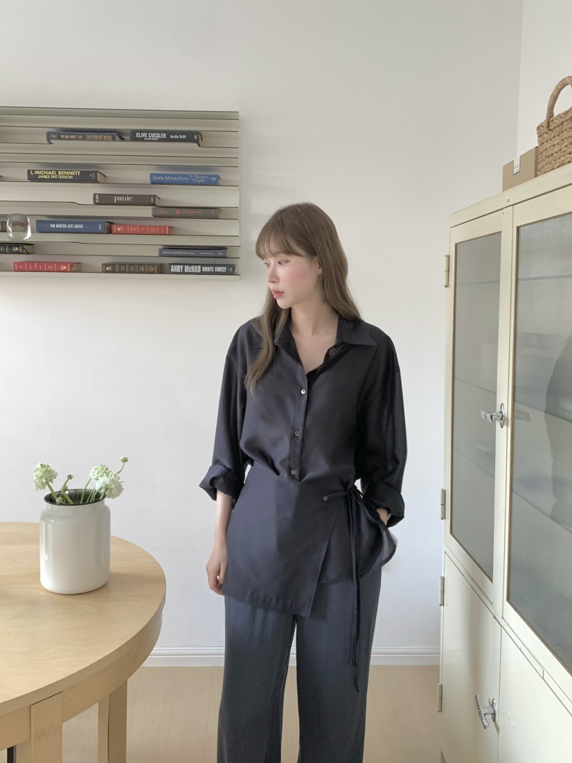 LEGACY東大門實拍女士新品時尚職業推薦休閑襯衫蕾絲衫寬松LEGACY襯衫/蕾絲衫