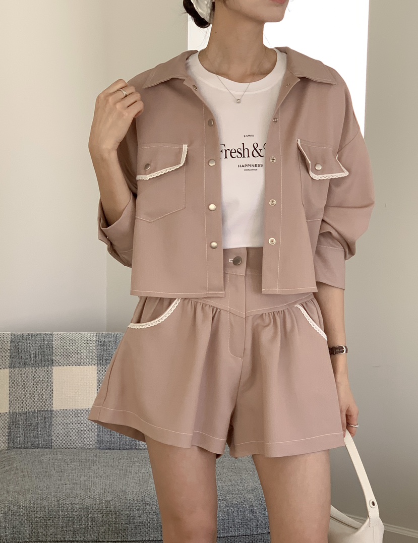 RE:FRESH-L東大門實拍女裝新品26春夏職業時尚熱賣休閑夾克RE:FRESH夾克