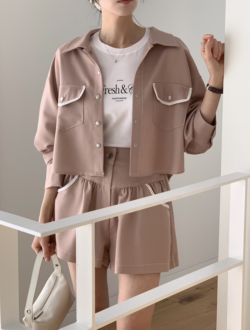 RE:FRESH-L東大門實拍女裝新品26春夏職業時尚熱賣休閑夾克RE:FRESH夾克