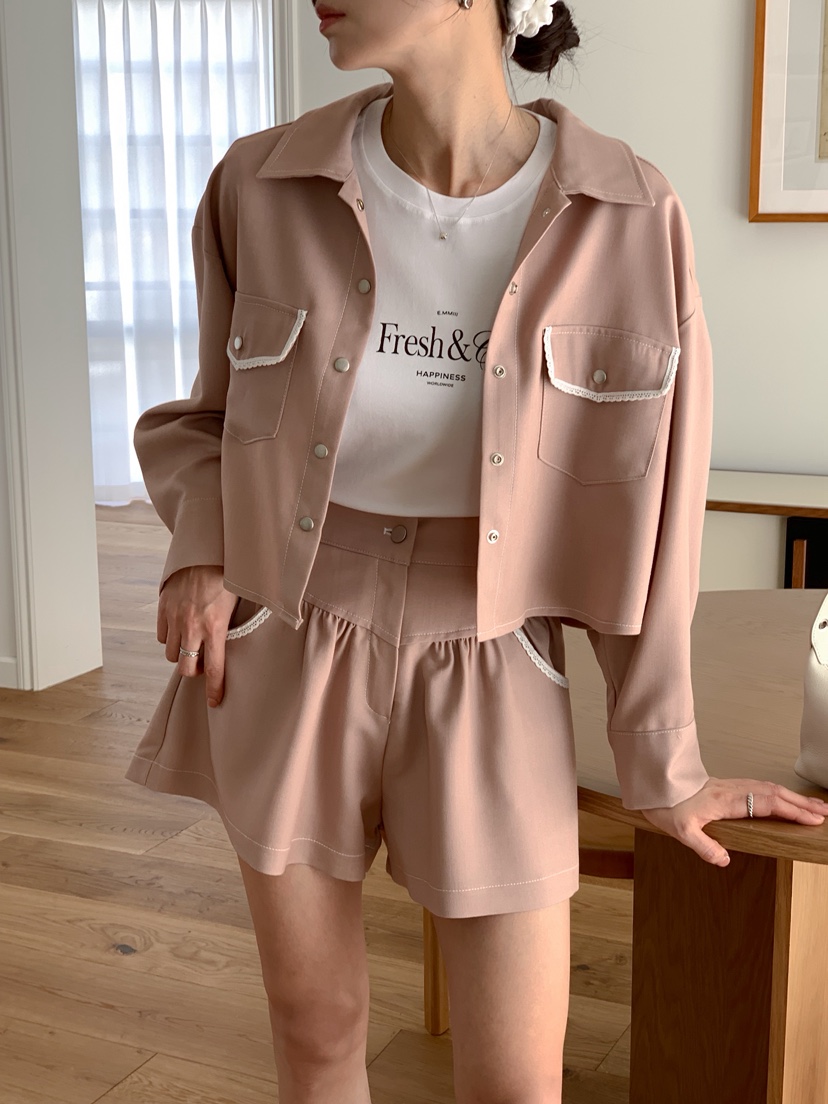 RE:FRESH-L東大門實拍女裝新品26春夏職業時尚熱賣休閑夾克RE:FRESH夾克