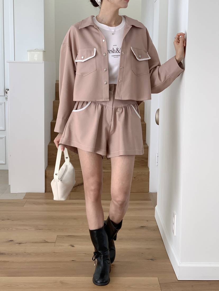 RE:FRESH-L東大門實拍女裝新品26春夏職業時尚熱賣休閑夾克RE:FRESH夾克