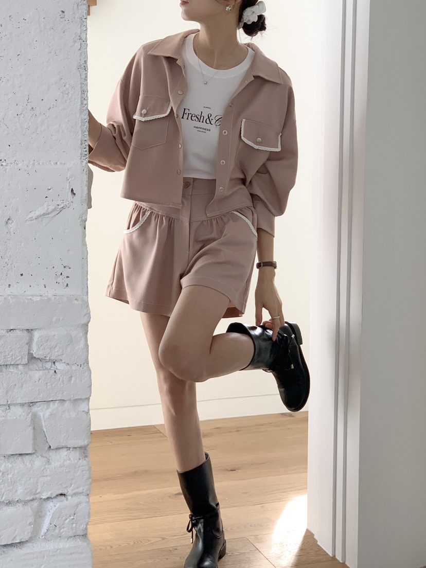 RE:FRESH-L東大門實拍女裝新品26春夏職業時尚熱賣休閑夾克RE:FRESH夾克