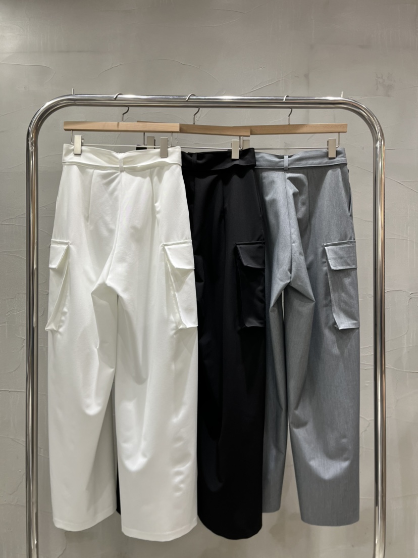 INSSENSE-A東大門實拍女士新款推薦職業熱賣時尚休閑褲腰帶INSSENSE-A休閑褲