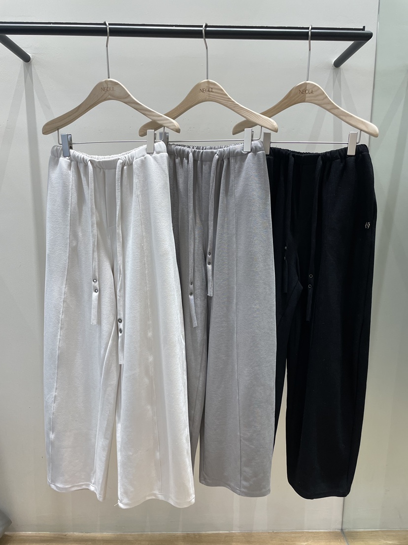 NEOUL東大門代購女裝新款休閑真品26春夏熱賣推薦人氣休閑褲NEOUL/ahin雙領標簽休閑褲