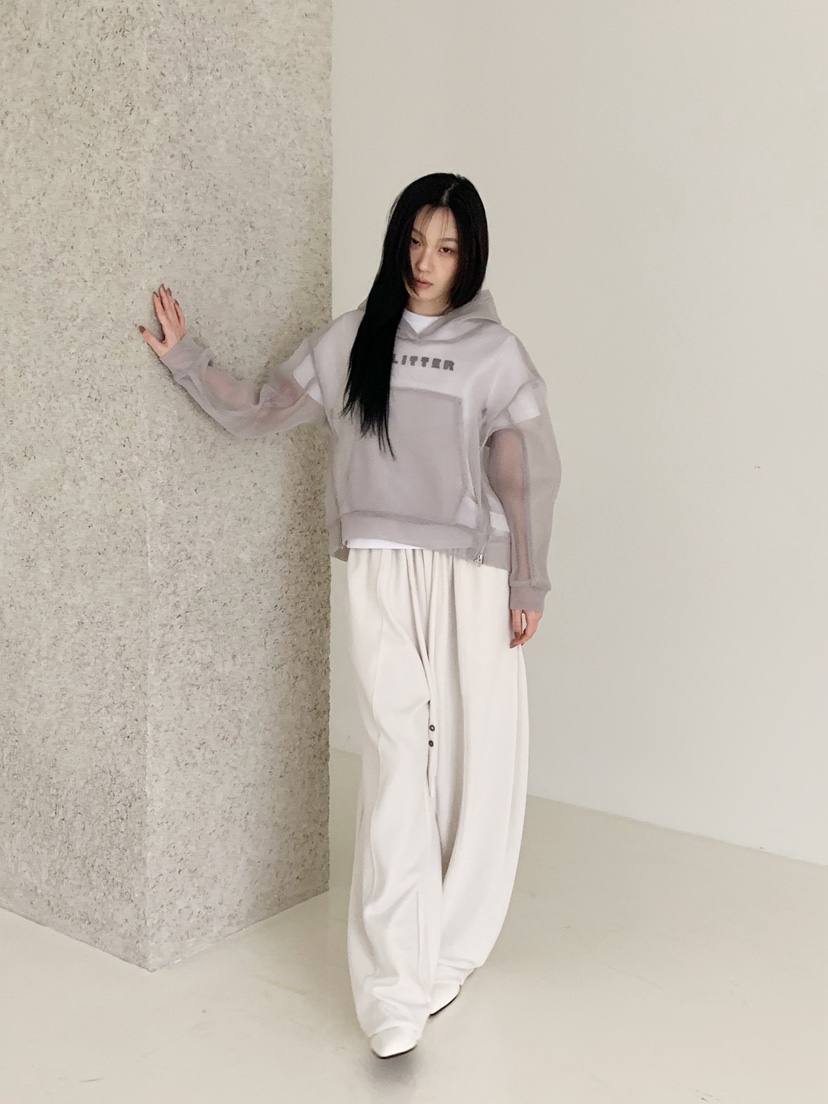 NEOUL東大門代購女裝新款休閑真品26春夏熱賣推薦人氣休閑褲NEOUL/ahin雙領標簽休閑褲