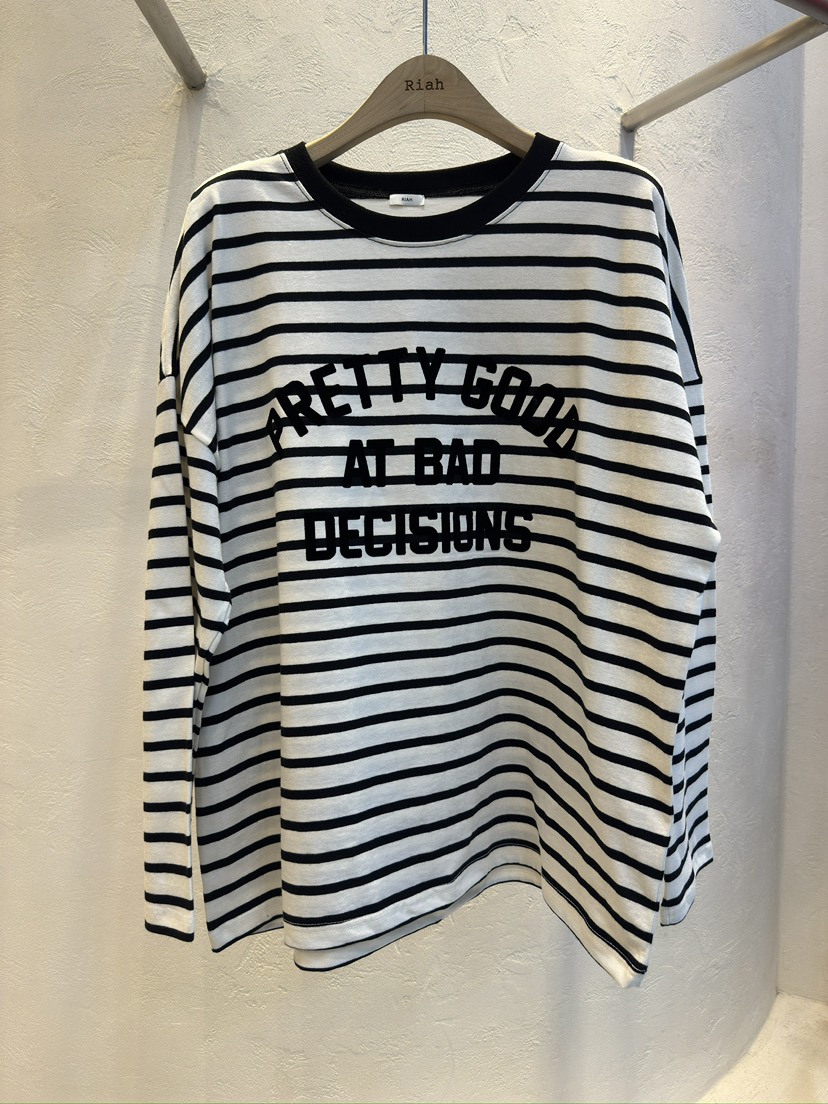 RIAH韓國代購女士新款真品26春夏職業熱賣時尚人氣長袖T恤RIAH長袖T恤圖色1