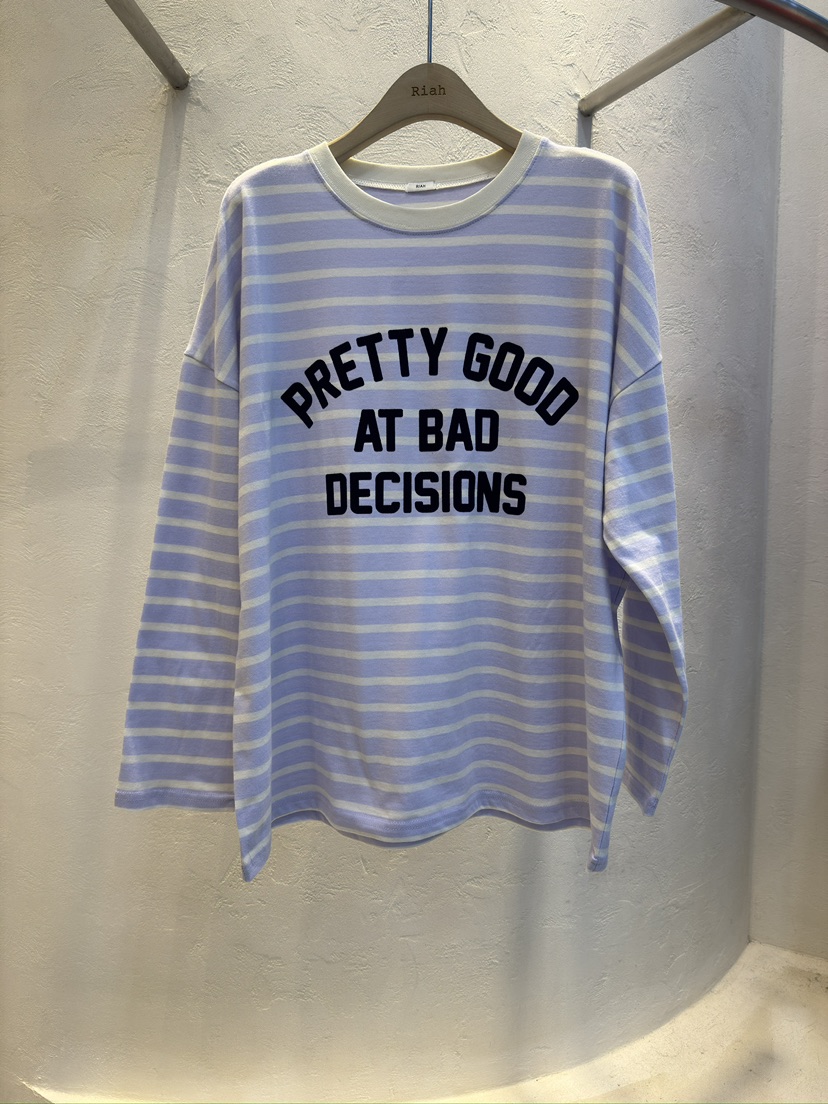 RIAH韓國代購女士新款真品26春夏職業熱賣時尚人氣長袖T恤RIAH長袖T恤圖色2