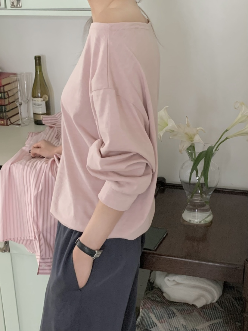 LEGACY東大門實拍女士新款26春夏人氣真品時尚職業長袖T恤LEGACY長袖T恤