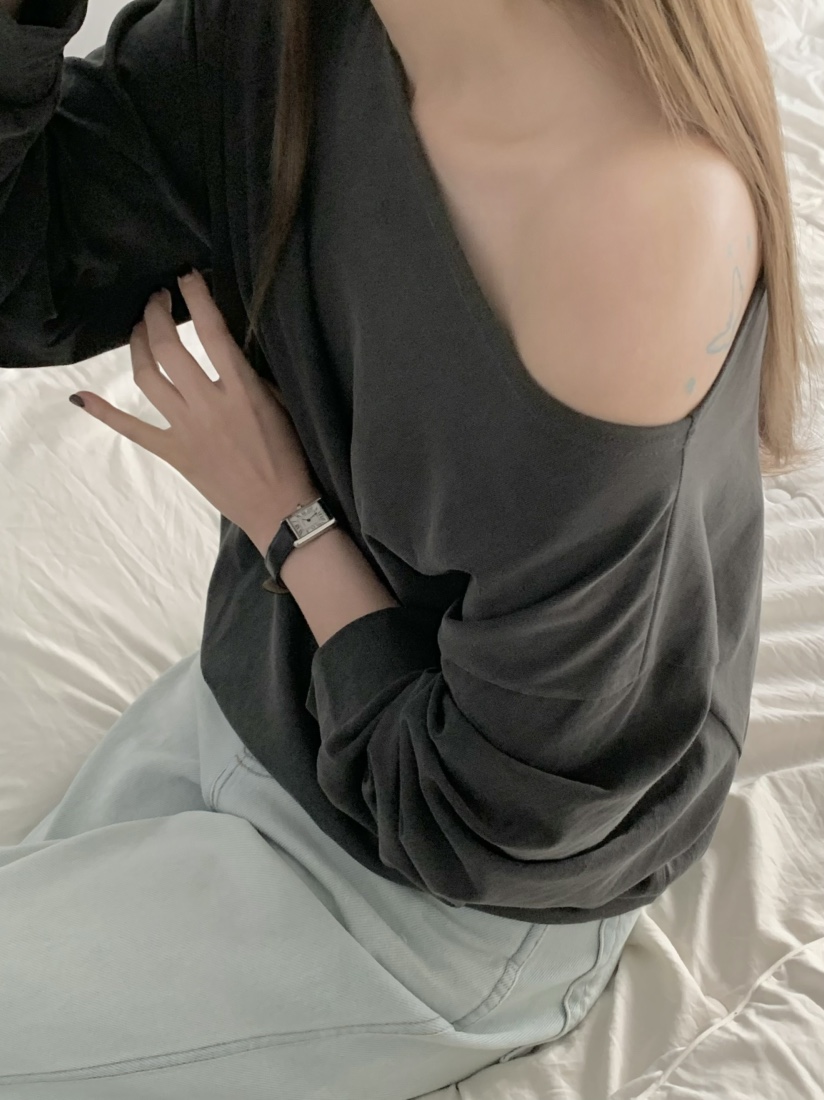 LEGACY東大門實拍女士新款26春夏人氣真品時尚職業長袖T恤LEGACY長袖T恤