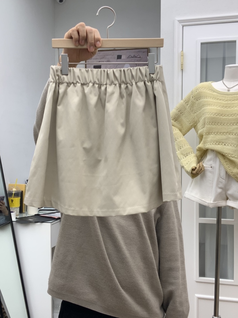 RE:FRESH-L韓國代購女士新品人氣休閑26春夏職業熱賣短裙RE:FRESH短裙