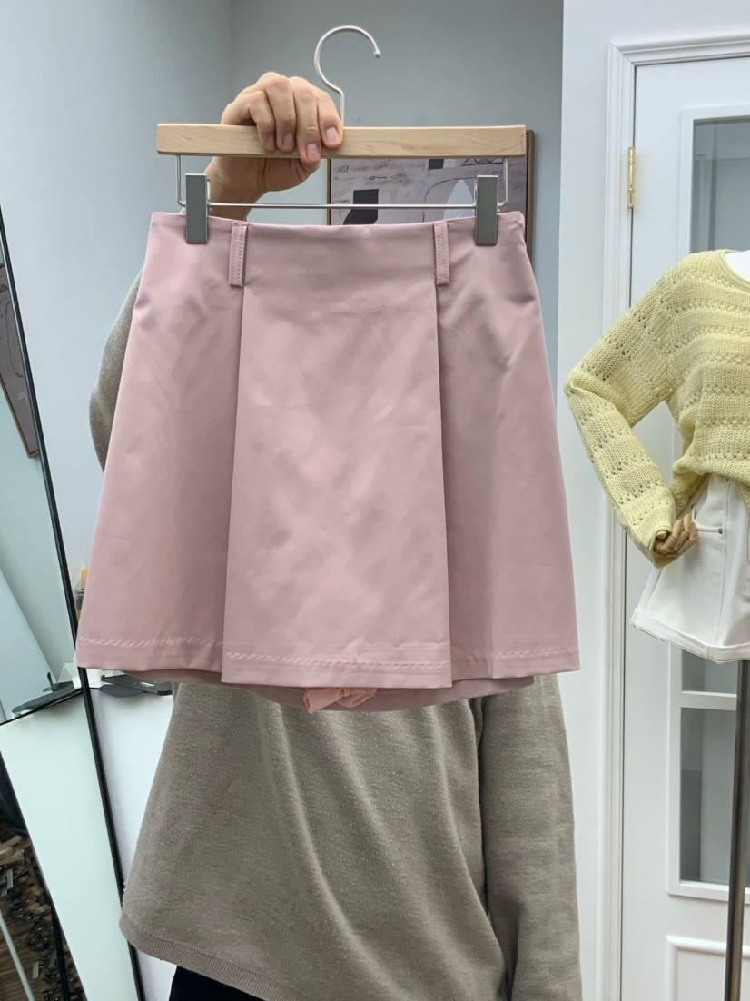 RE:FRESH-L韓國代購女士新品人氣休閑26春夏職業熱賣短裙RE:FRESH短裙圖色2