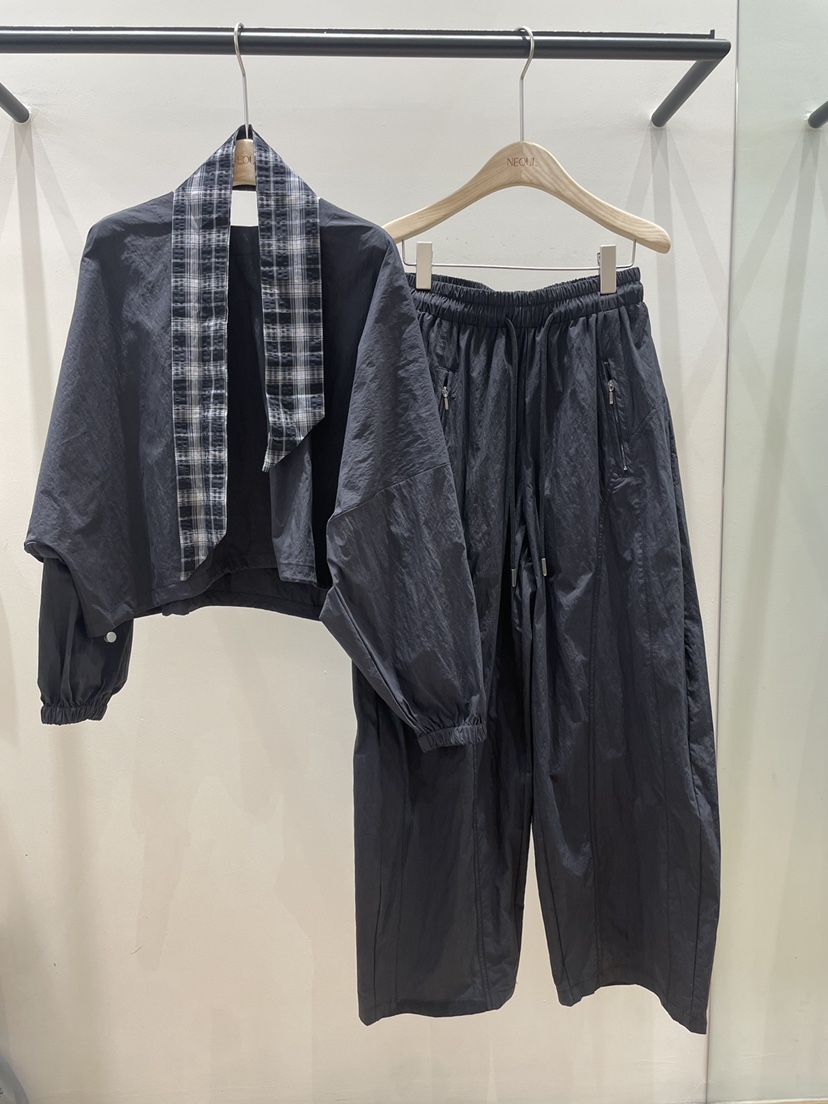 NEOUL東大門直郵女士新款熱賣時尚推薦職業26春夏休閑套裝NEOUL/ahin雙領標簽套裝圖色2