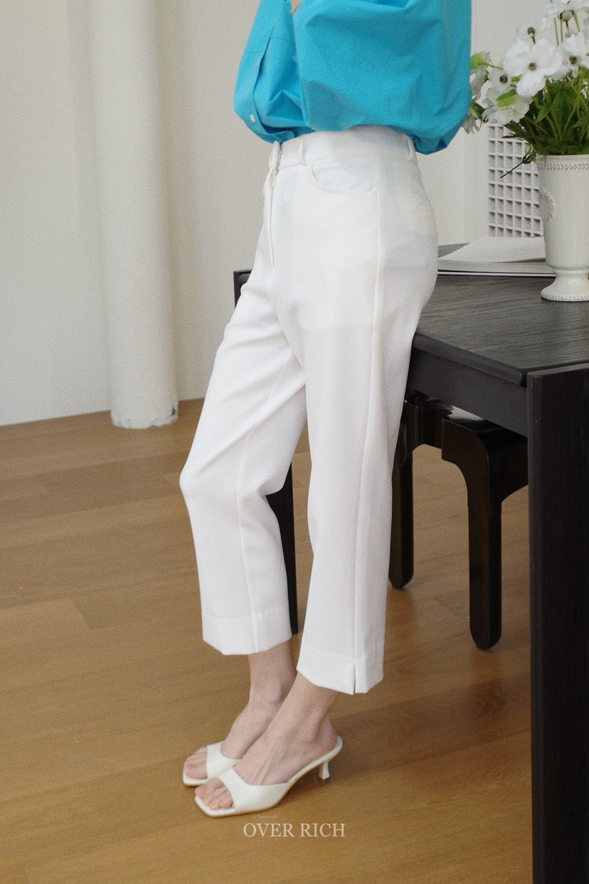 OVER RICH韓國直郵女裝新品真品休閑推薦職業人氣休閑褲OVER RICH休閑褲