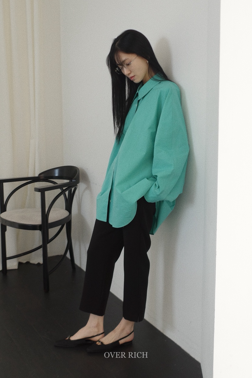 OVER RICH韓國直郵女裝新品真品休閑推薦職業人氣休閑褲OVER RICH休閑褲