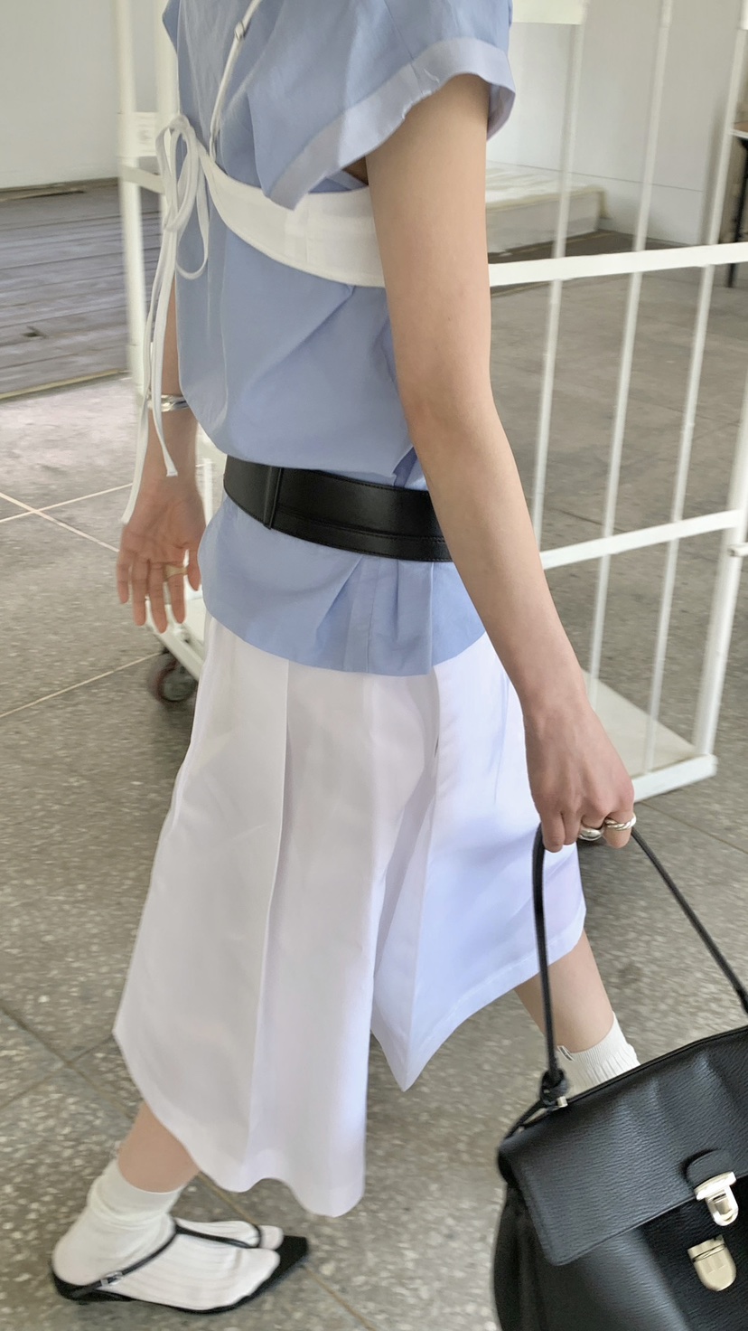 OVER RICH東大門代購女士新品人氣熱賣休閑26春夏襯衫蕾絲衫OVER RICH襯衫/蕾絲衫