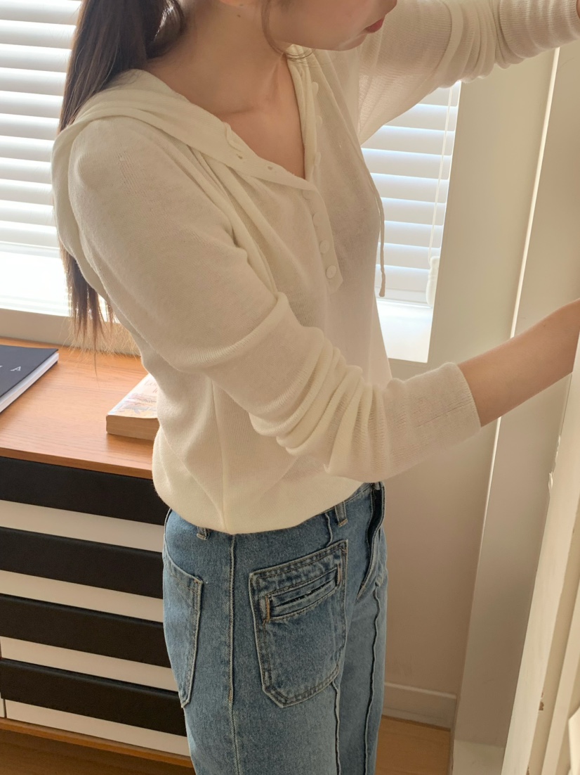 LEGACY韓國直郵女裝新品真品推薦休閑職業26春夏針織衫連帽LEGACY針織衫