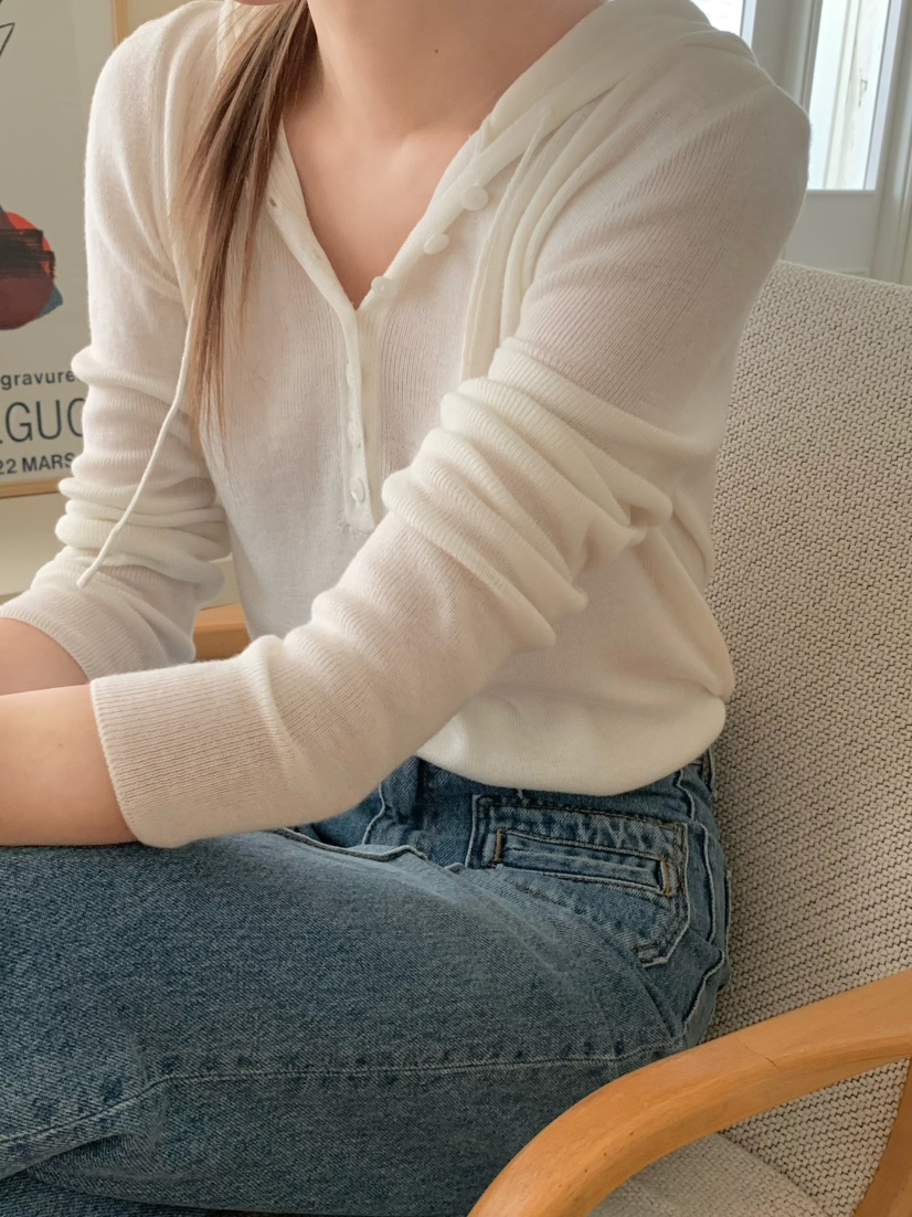 LEGACY韓國直郵女裝新品真品推薦休閑職業26春夏針織衫連帽LEGACY針織衫