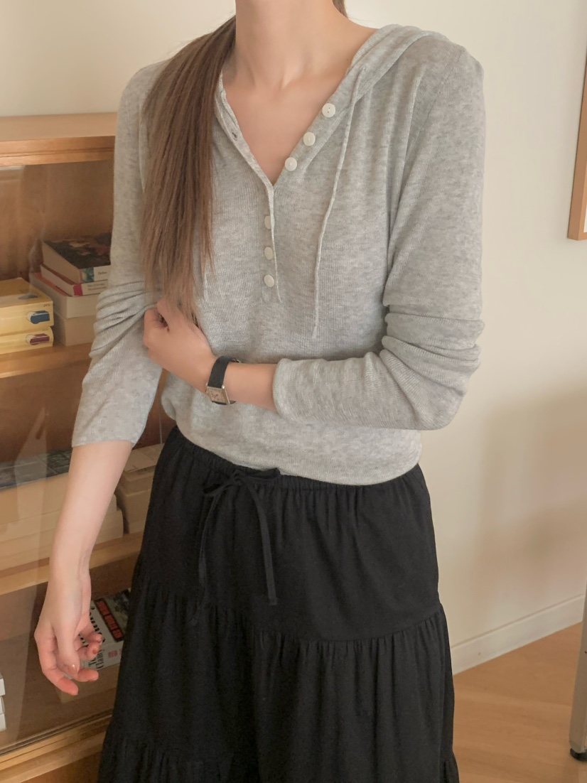 LEGACY韓國直郵女裝新品真品推薦休閑職業26春夏針織衫連帽LEGACY針織衫