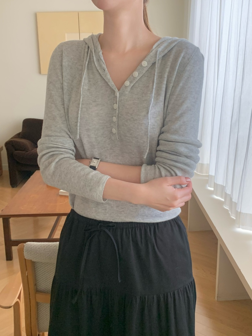 LEGACY韓國直郵女裝新品真品推薦休閑職業26春夏針織衫連帽LEGACY針織衫