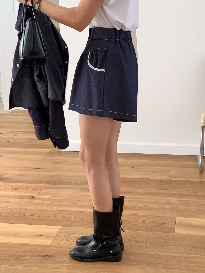 RE:FRESH-L東大門代購女裝新款職業26春夏休閑人氣短褲口袋RE:FRESH短褲