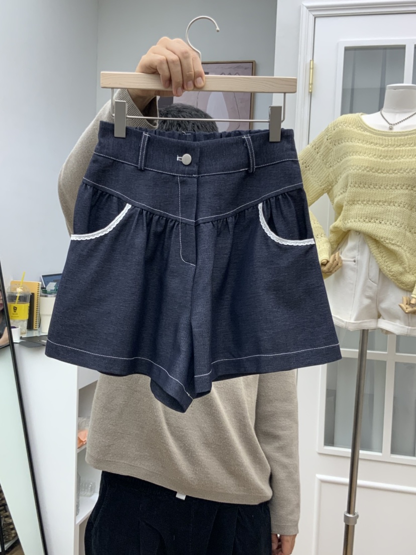 RE:FRESH-L東大門代購女裝新款職業26春夏休閑人氣短褲口袋RE:FRESH短褲圖色2