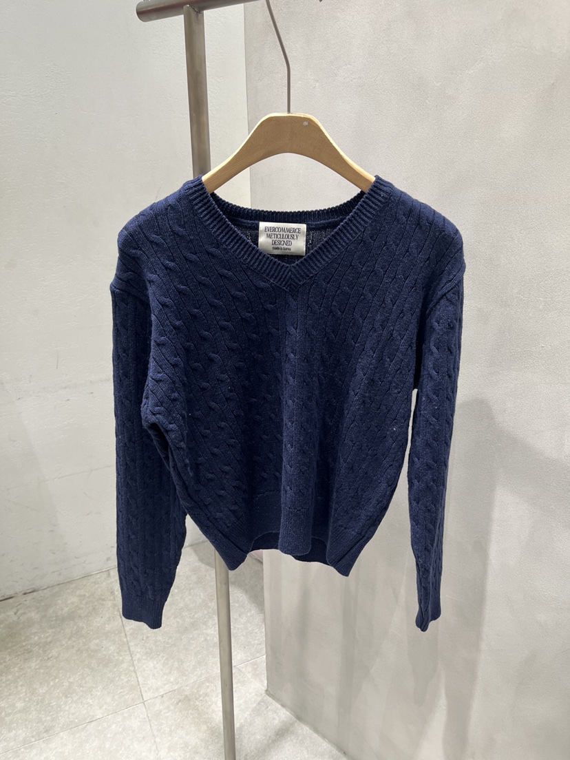 EVERCOMMERCE METICULOUSLY DESIGNED東大門實拍女士新款時尚針織衫棉布EVERCOMMERCE METICULOUSLY DESIGNED針織衫圖色7