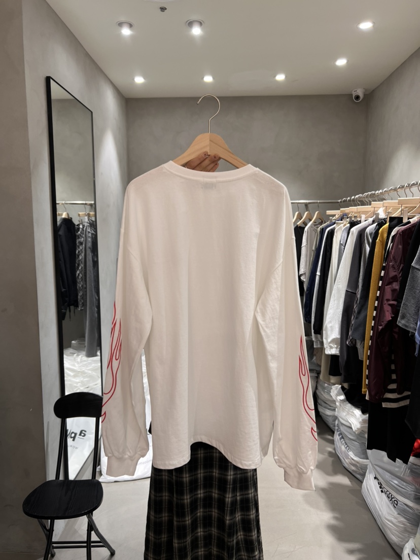 X-MOOD東大門實拍女裝新品時尚休閑人氣26春夏推薦長袖T恤X-MOOD長袖T恤