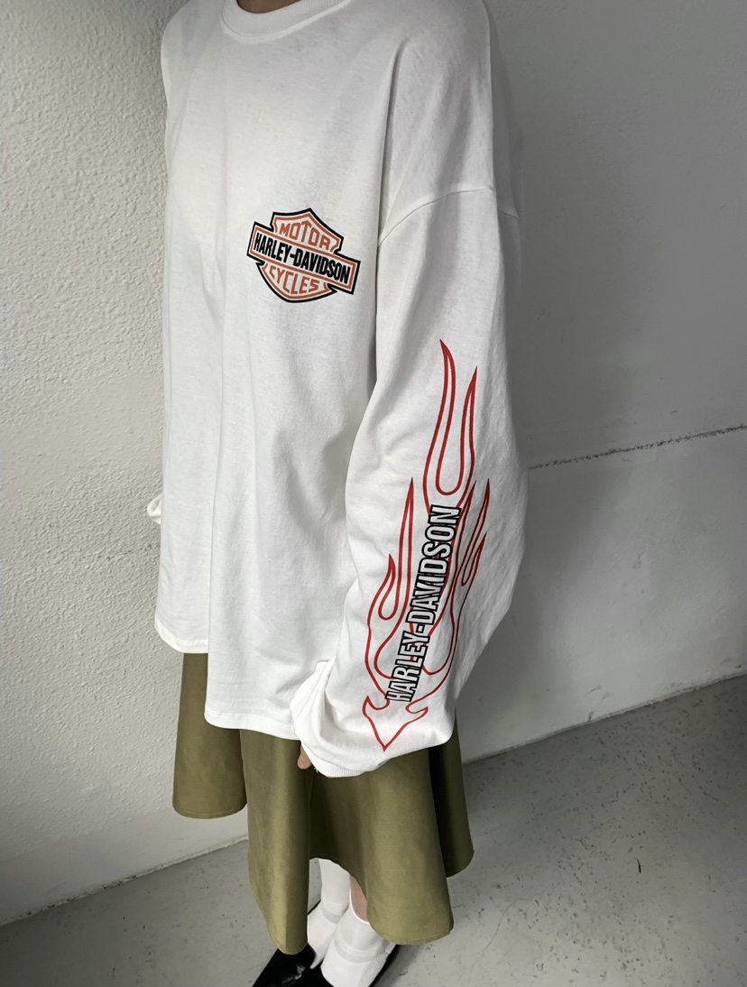 X-MOOD東大門實拍女裝新品時尚休閑人氣26春夏推薦長袖T恤X-MOOD長袖T恤