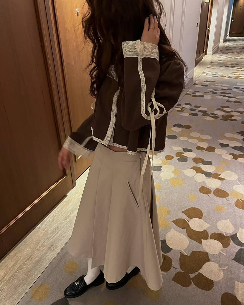 LOVE PULL韓國直郵女士新品真品職業推薦襯衫蕾絲衫刺繡LOVE PULL襯衫/蕾絲衫