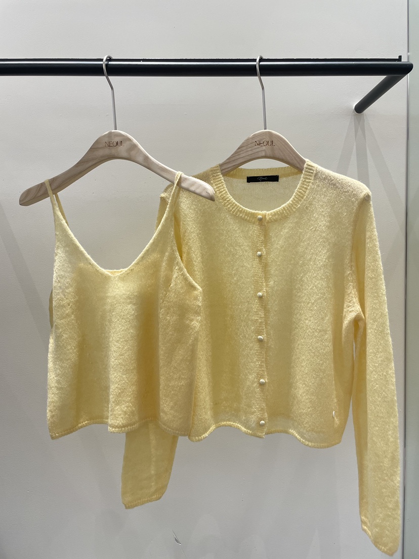 NEOUL東大門實拍女士新品休閑熱賣人氣職業26春夏時尚套裝NEOUL/ahin雙領標簽套裝圖色1