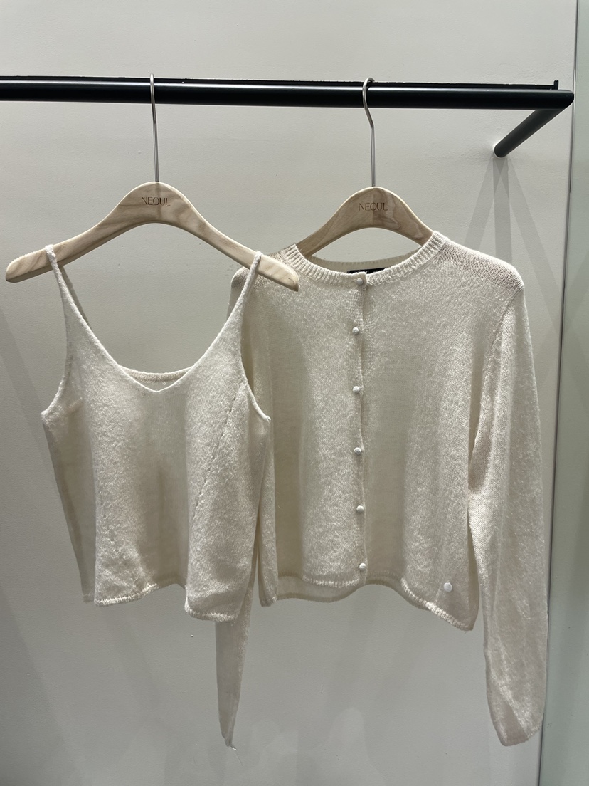 NEOUL東大門實拍女士新品休閑熱賣人氣職業26春夏時尚套裝NEOUL/ahin雙領標簽套裝圖色3