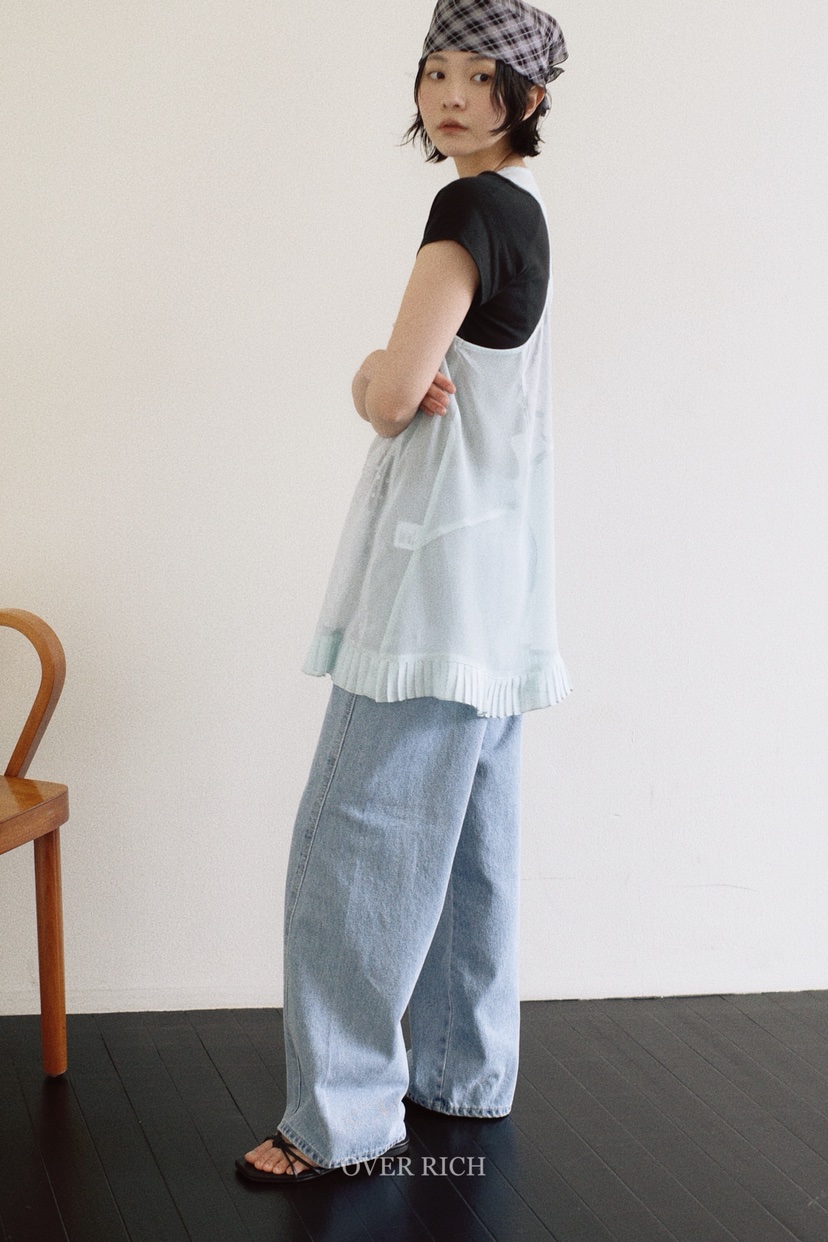 OVER RICH東大門實拍女士新款熱賣時尚真品人氣吊帶背心OVER RICH吊帶/背心