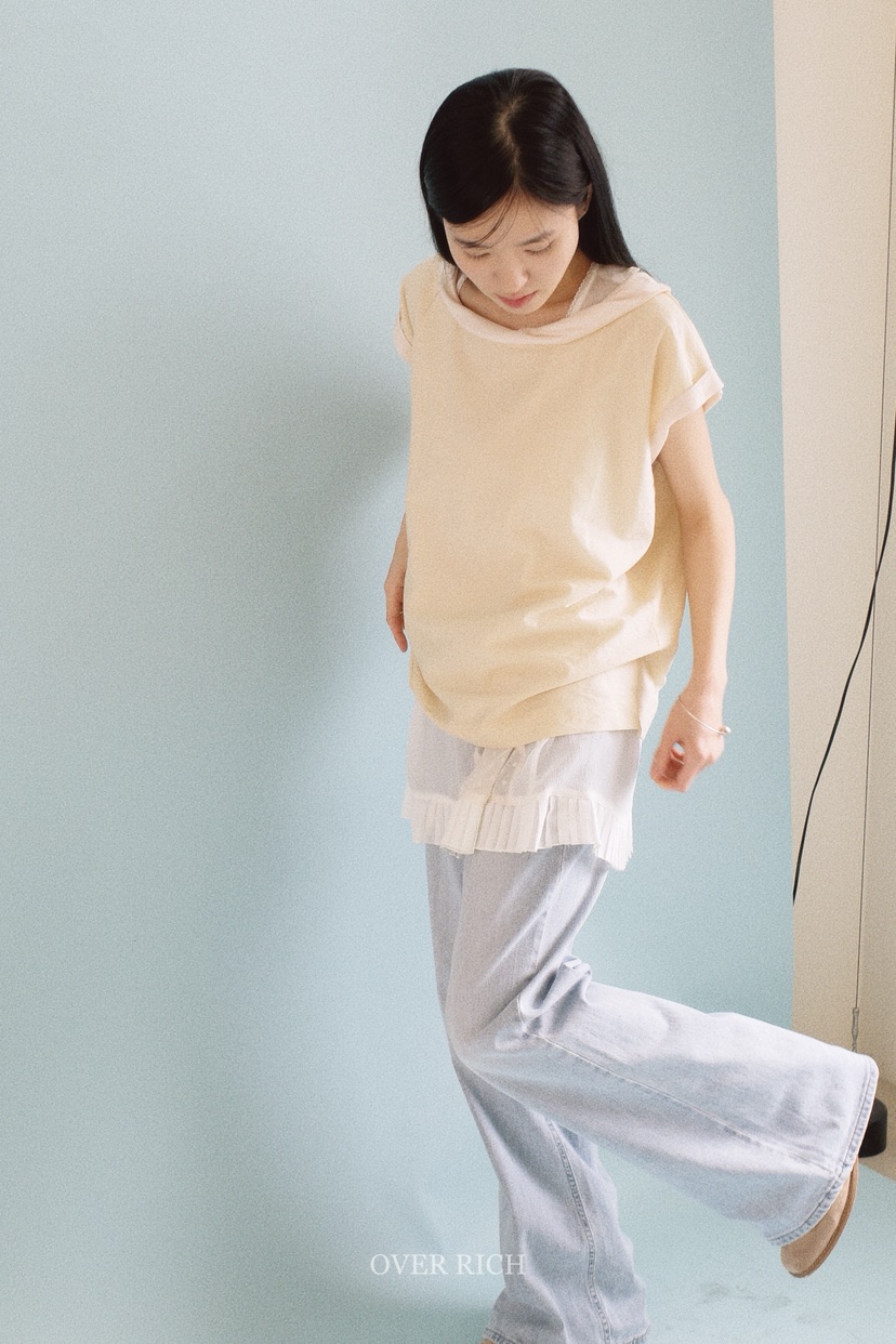 OVER RICH東大門實拍女士新款熱賣時尚真品人氣吊帶背心OVER RICH吊帶/背心