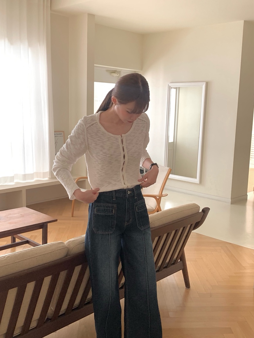 LEGACY韓國代購女裝新品推薦26春夏休閑熱賣針織衫開衫紐扣LEGACY針織衫