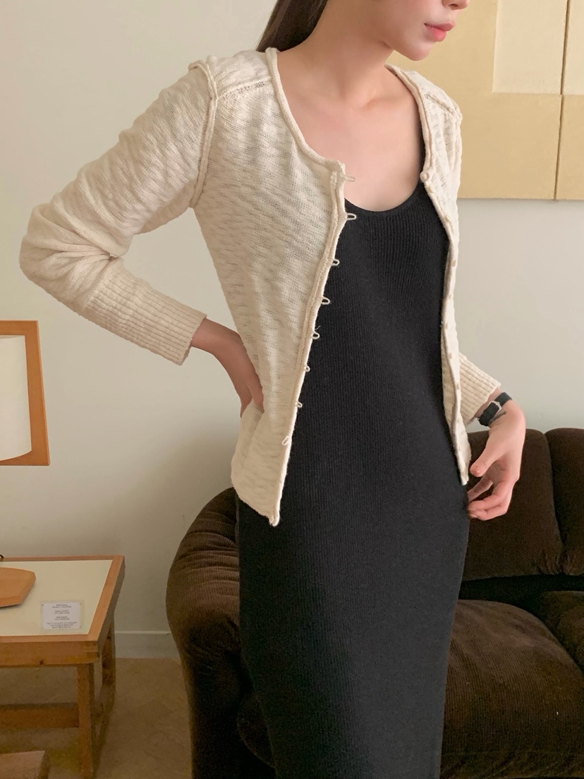 LEGACY韓國代購女裝新品推薦26春夏休閑熱賣針織衫開衫紐扣LEGACY針織衫