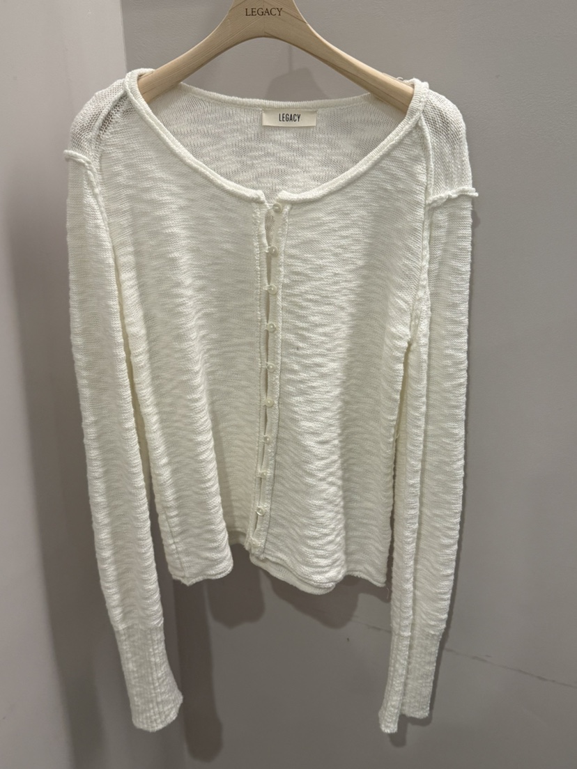 LEGACY韓國代購女裝新品推薦26春夏休閑熱賣針織衫開衫紐扣LEGACY針織衫圖色2
