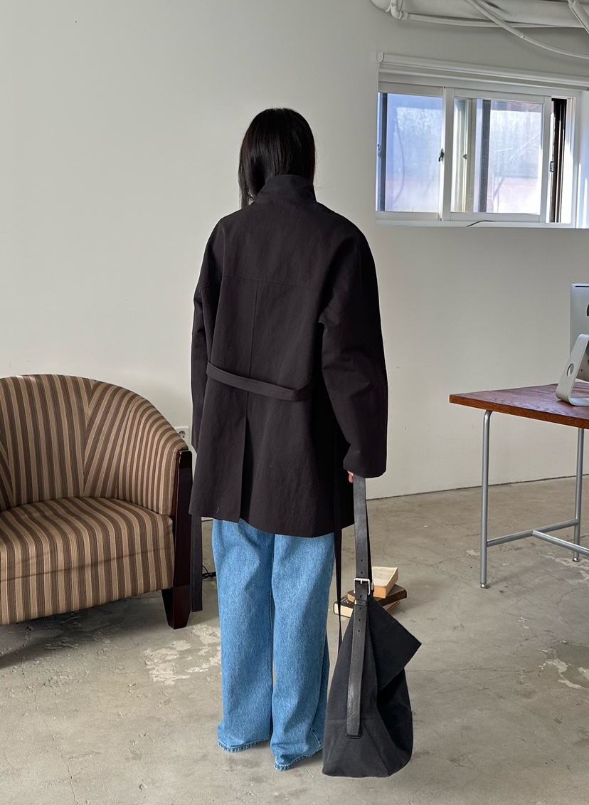 LE VASE東大門代購女士新品真品時尚熱賣26春夏夾克含腰帶LE VASE夾克