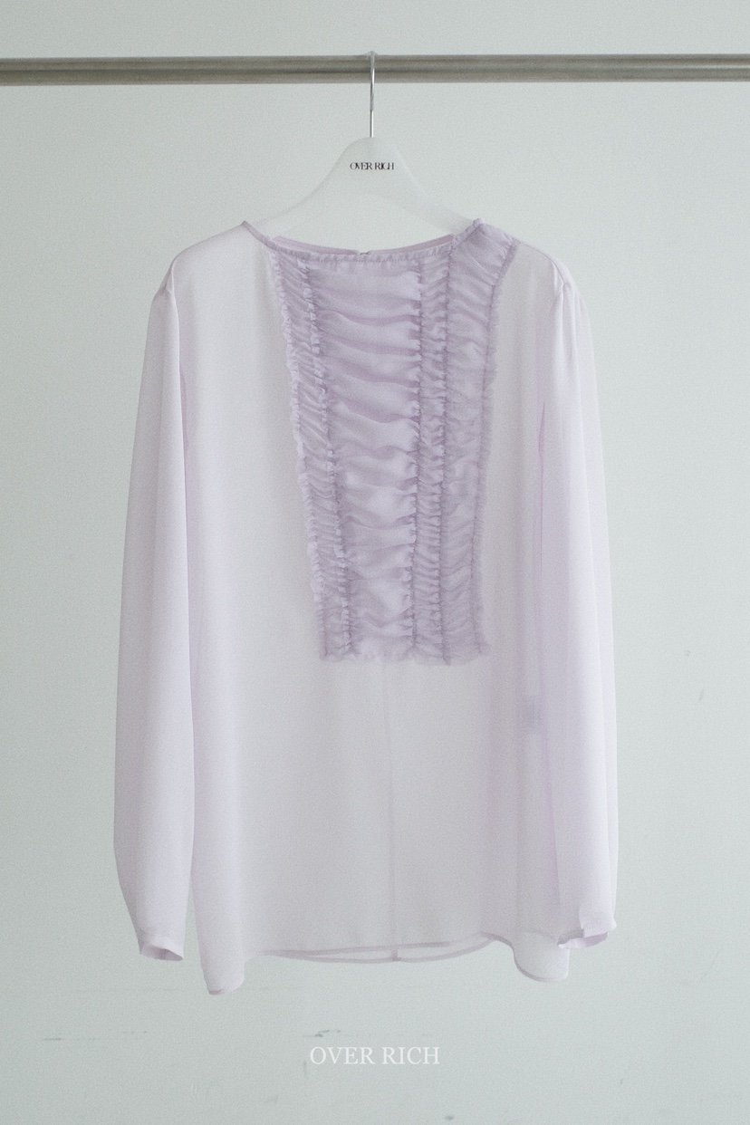 OVER RICH東大門直郵女裝新款熱賣時尚真品休閑襯衫蕾絲衫OVER RICH襯衫/蕾絲衫圖色1