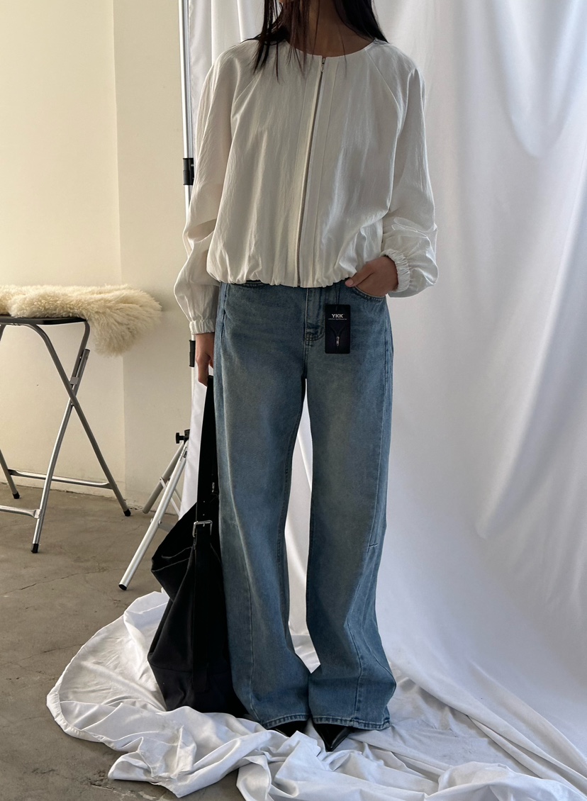 LE VASE東大門實拍女士新品熱賣推薦時尚職業真品牛仔褲LE VASE牛仔褲