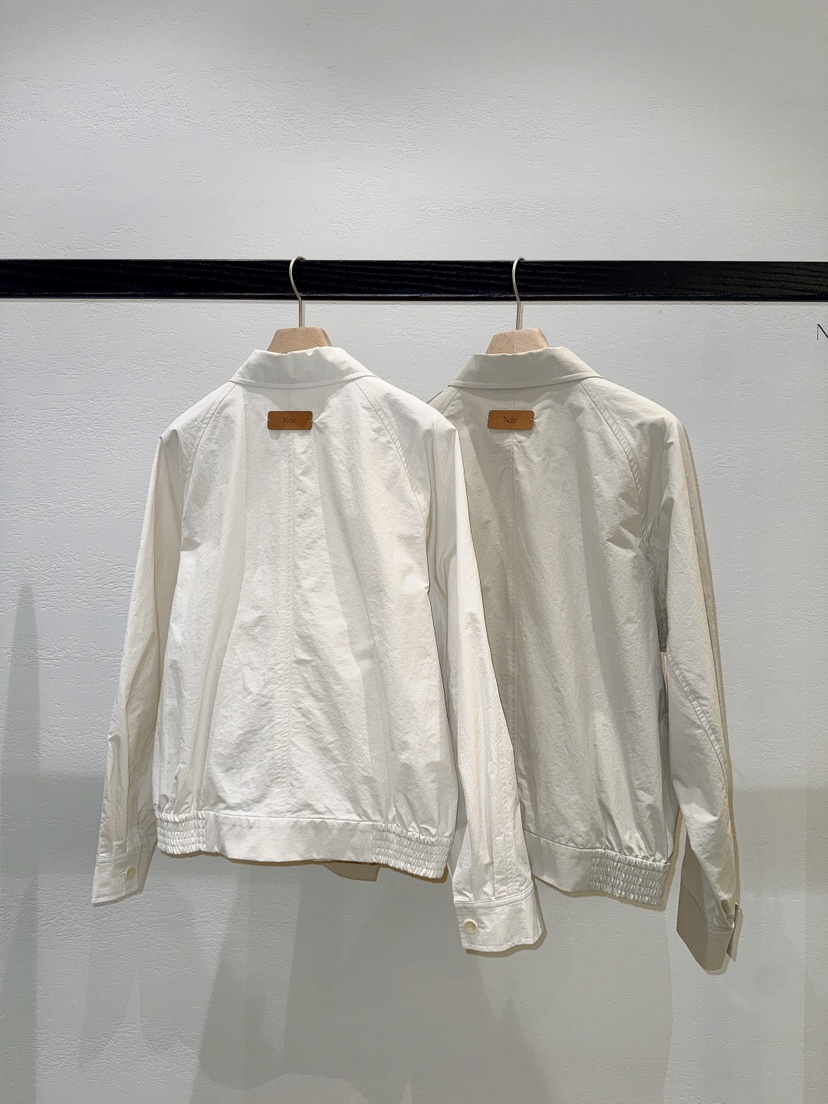 NDE韓國直郵女士新款真品熱賣人氣職業休閑推薦26春夏夾克棉質BOHEME_NDE夾克