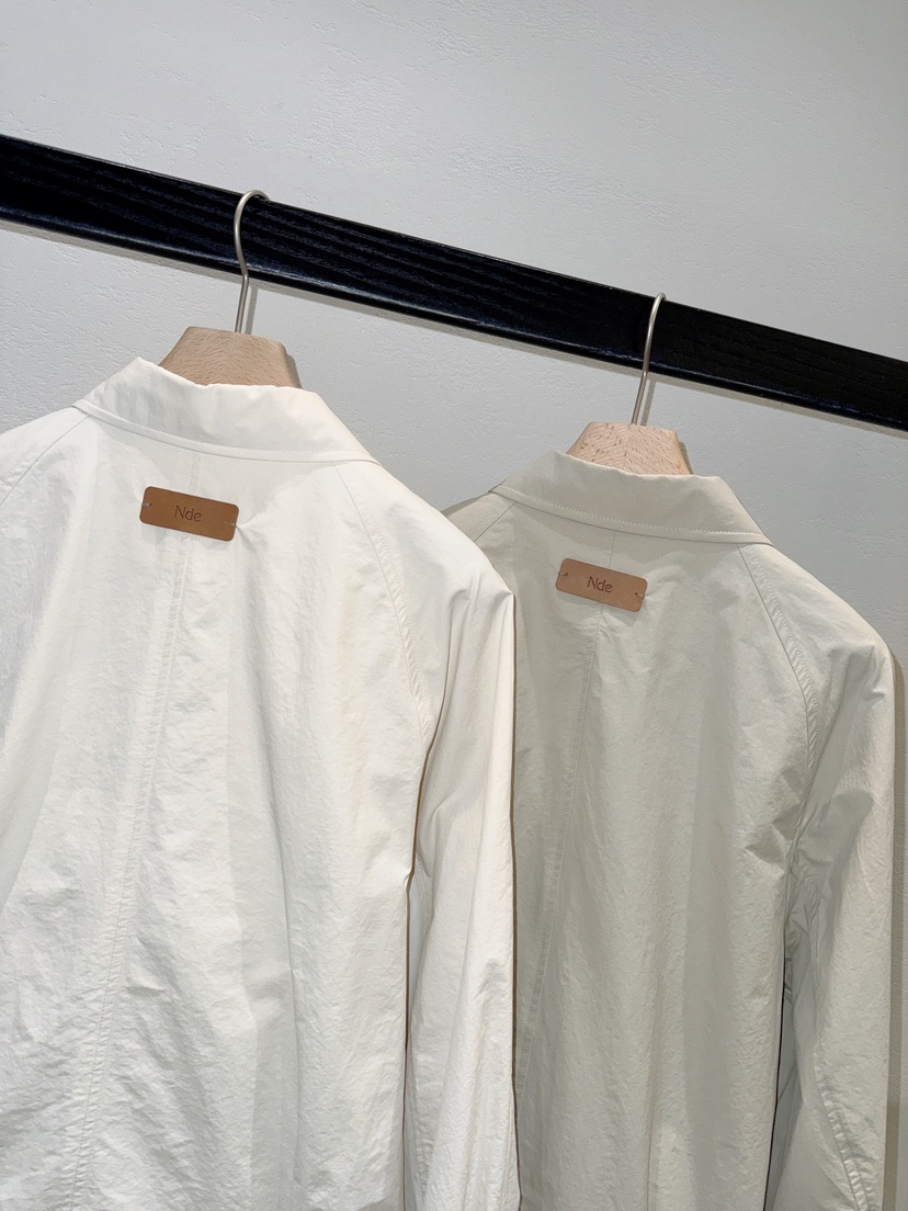 NDE韓國直郵女士新款真品熱賣人氣職業休閑推薦26春夏夾克棉質BOHEME_NDE夾克