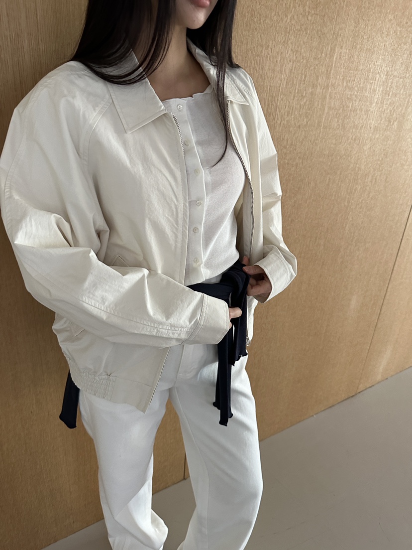 NDE韓國直郵女士新款真品熱賣人氣職業休閑推薦26春夏夾克棉質BOHEME_NDE夾克