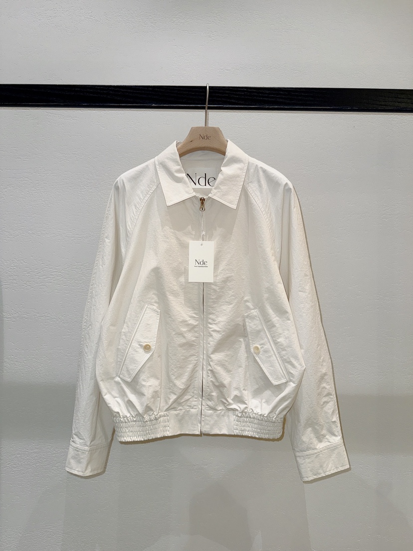 NDE韓國直郵女士新款真品熱賣人氣職業休閑推薦26春夏夾克棉質BOHEME_NDE夾克圖色1