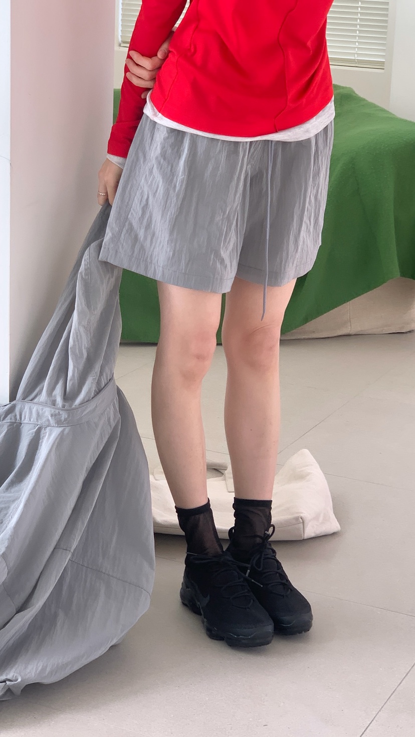 OVER RICH韓國代購女裝新品26春夏人氣休閑時尚熱賣短褲OVER RICH短褲