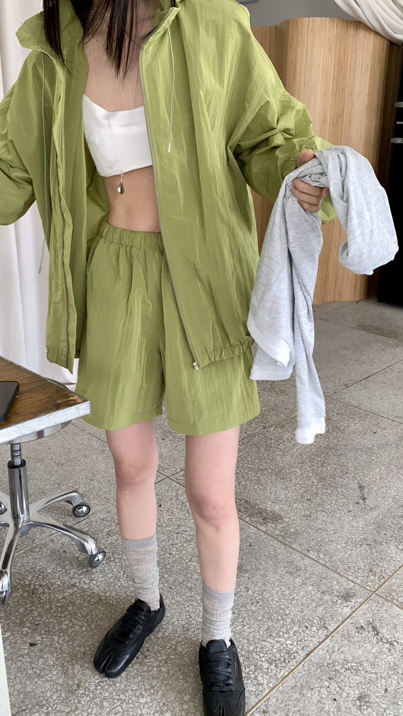 OVER RICH韓國代購女裝新品26春夏人氣休閑時尚熱賣短褲OVER RICH短褲